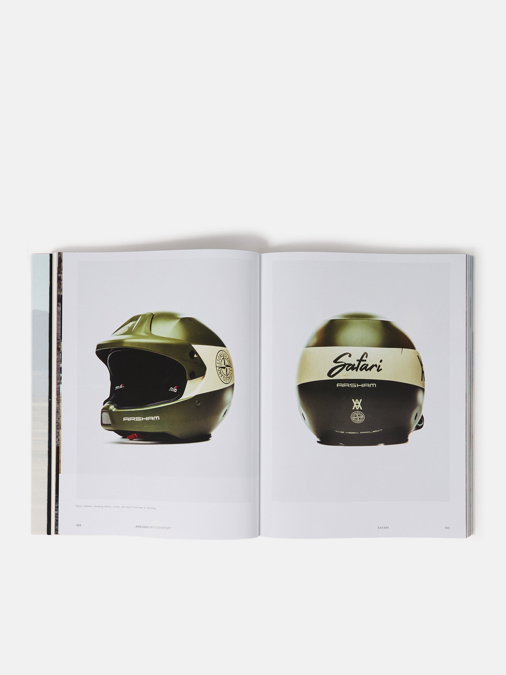 ARSHAM MOTORSPORT x Stone Island – Visual book and project