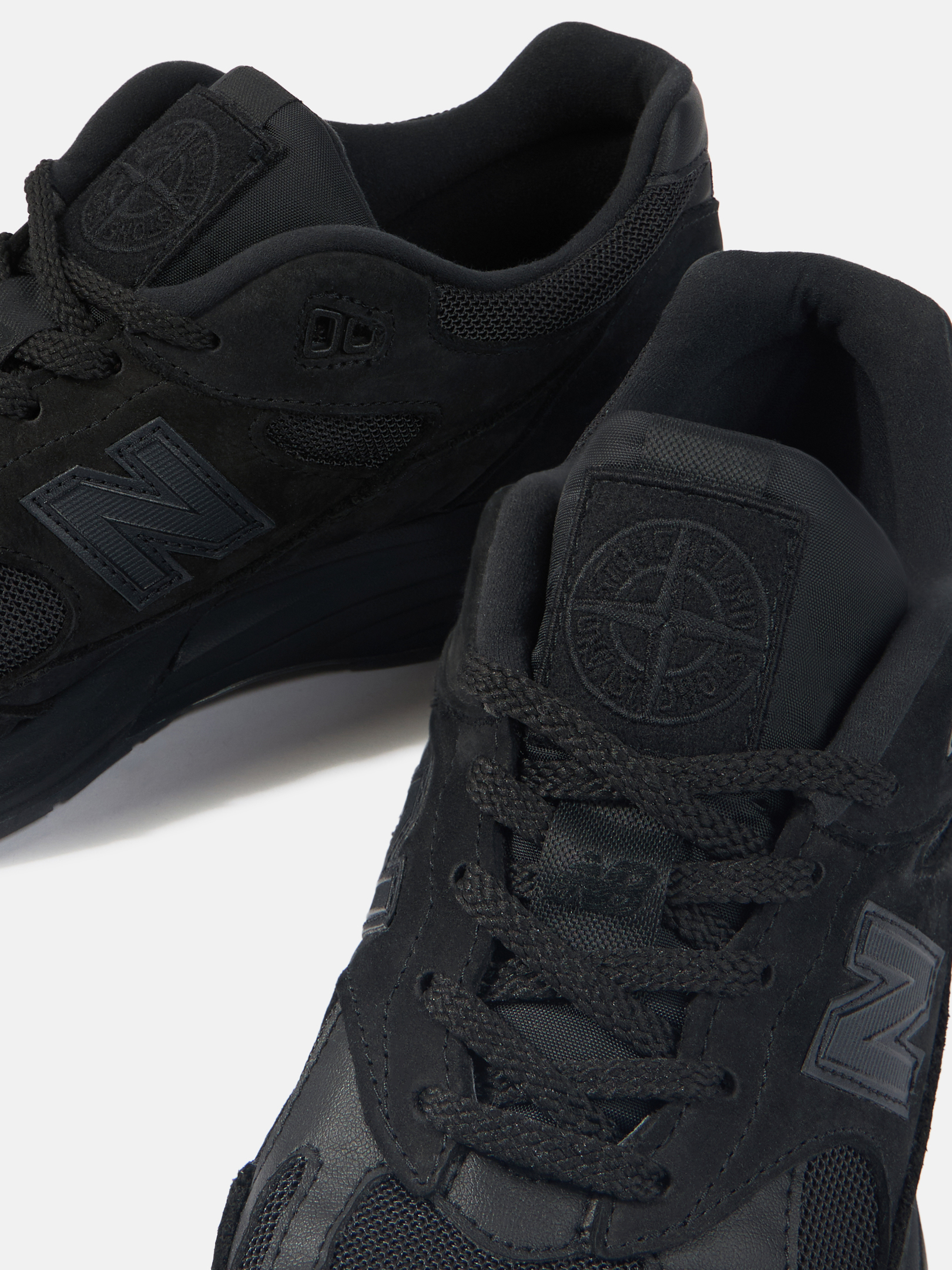 Stone Island New Balance 991V2 Ghost 黒