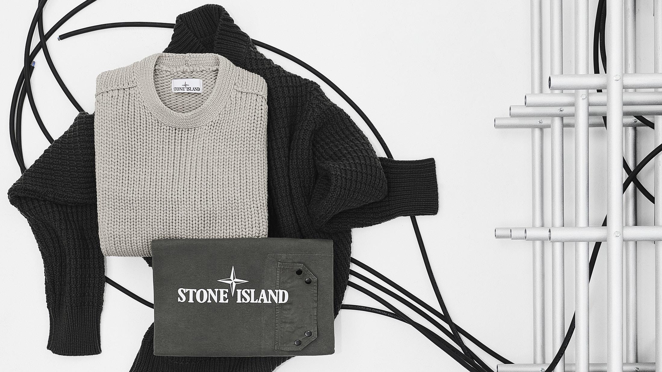 Stone Island Men s Clothing Outerwear and Accessories