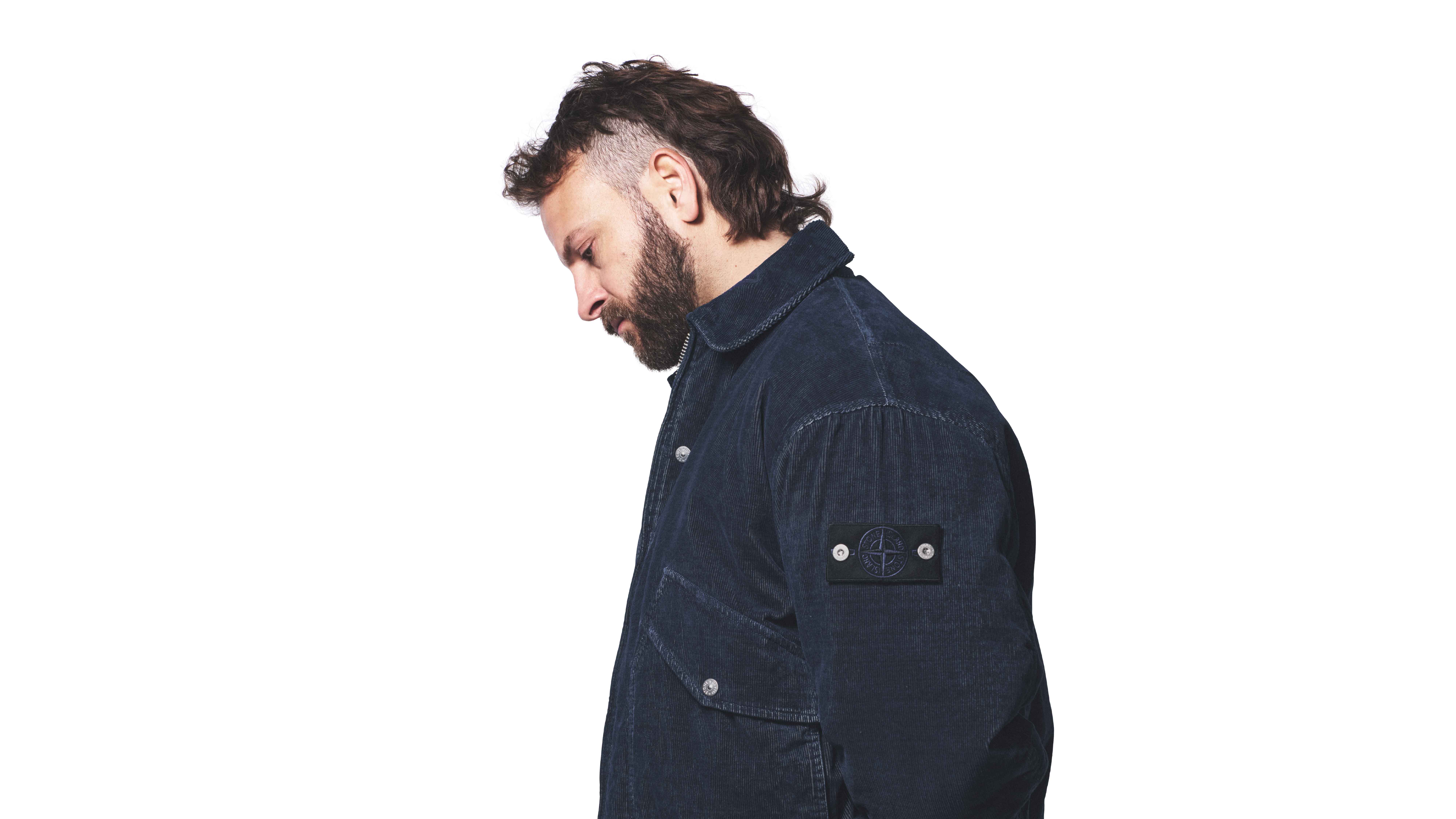 Alessandro Borghi for Stone Island Denim Research